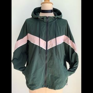 American Eagle hooded rain jacket